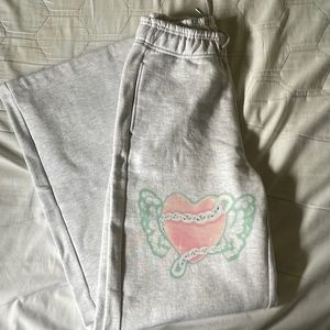 NWOT Boyslie wide leg sweats size M